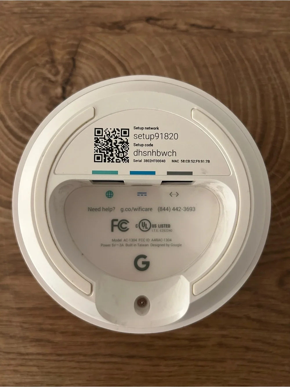 google wifi router